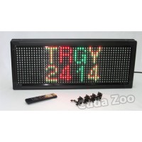 Affordable LED TRGY-2414 Tri Color Programmable Message Sign, 13 x 41